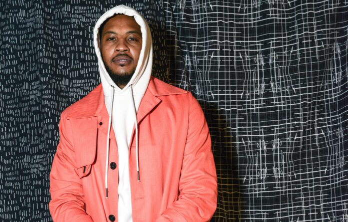 S_Carmelo AnthonyS Carmelo Anthony at the Rochambeau show, Spring Summer 2018, New York Fashion Week in September 2017