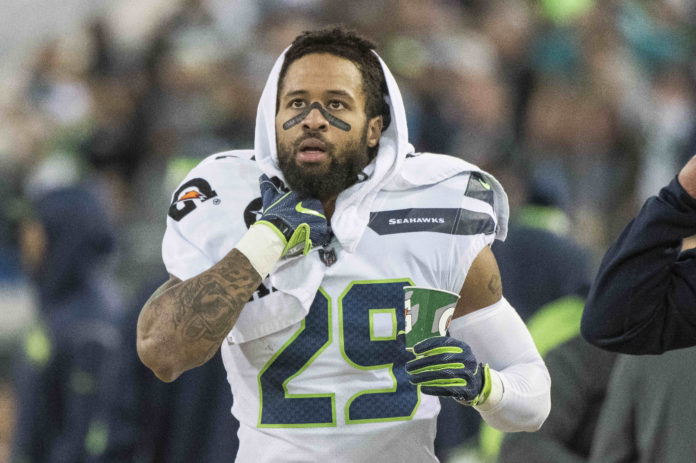 Earl Thomas with the Seahawks in 2017
