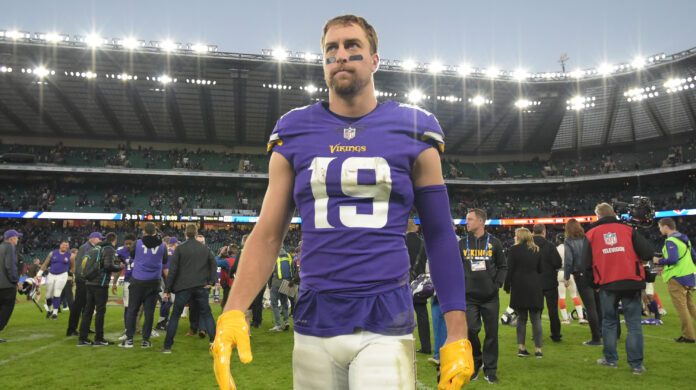 Minnesota Vikings' Adam Thielen in 2017