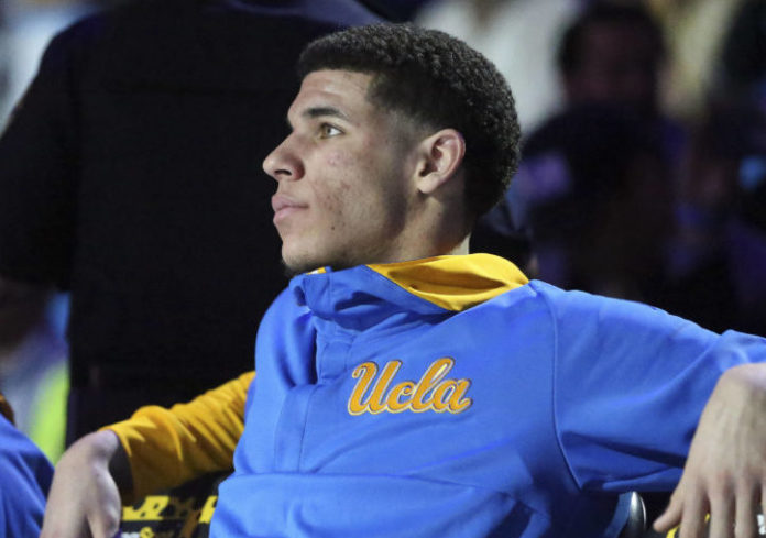 Lonzo Ball with UCLA in 2017