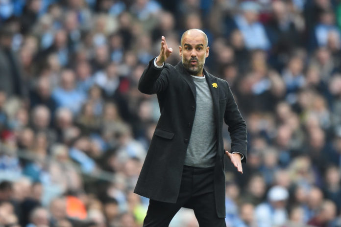 Pep Guardiola, manager of Manchester City.