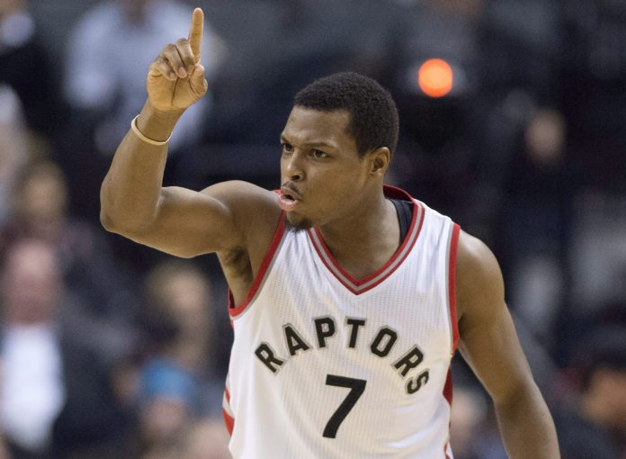 Kyle Lowry with Raptors in 2016