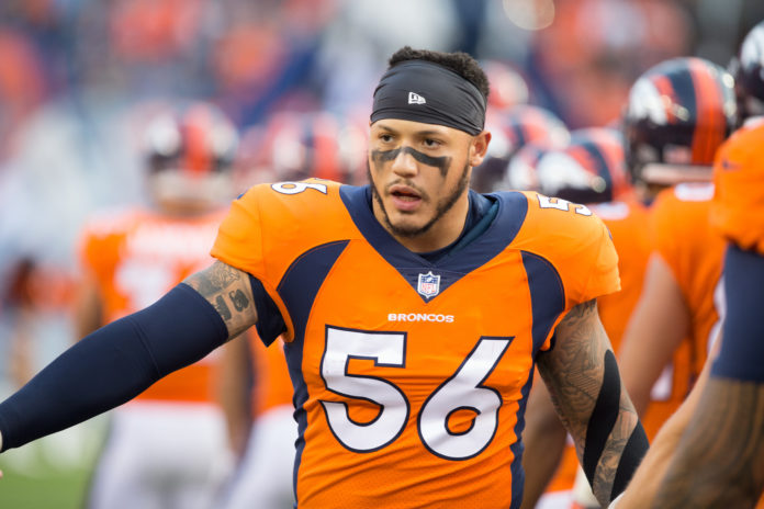 Shane Ray with the Broncos in 2018