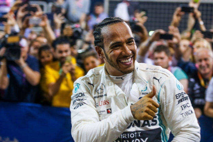 Lewis Hamilton in 2019