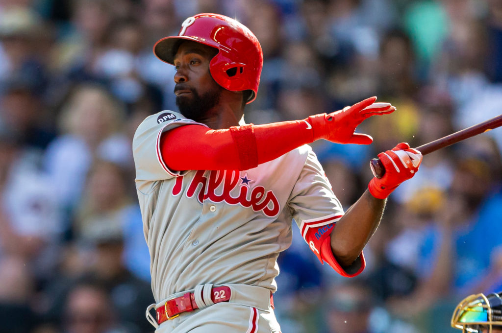 Phillies OF Andrew McCutchen Goes Down with Knee Injury ...