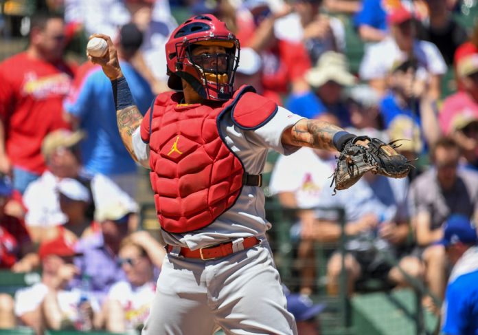 St. Louis Cardinals catcher Yadier Molina in 2019.