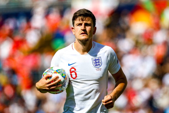 Harry Maguire in 2019