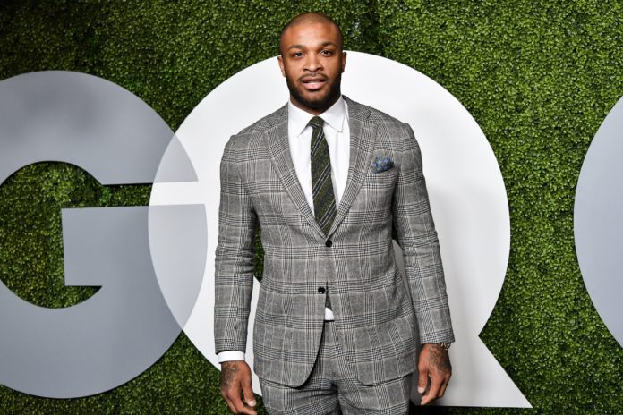 P.J. Tucker poses at an event