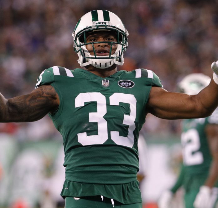 Jamal Adams with Jets in 2017.