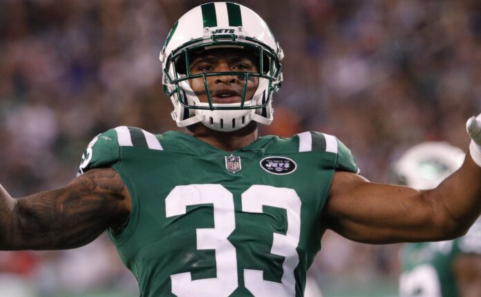 Jamal Adams with Jets in 2017