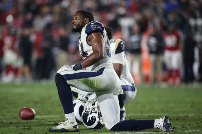 Robert Quinn with Rams in 2018.