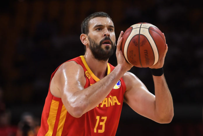 Marc Gasol of Spain at the FIBA Basketball World Cup in 2019