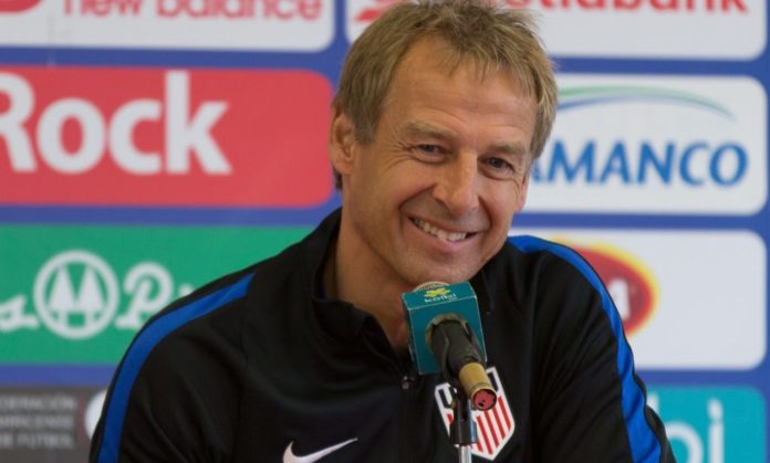 Jurgen Klinsmann during his time as USMNT coach