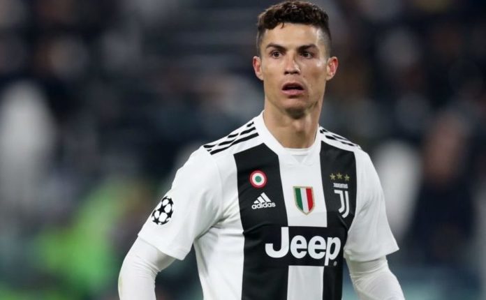 Cristiano Ronaldo with Juventus in 2019.