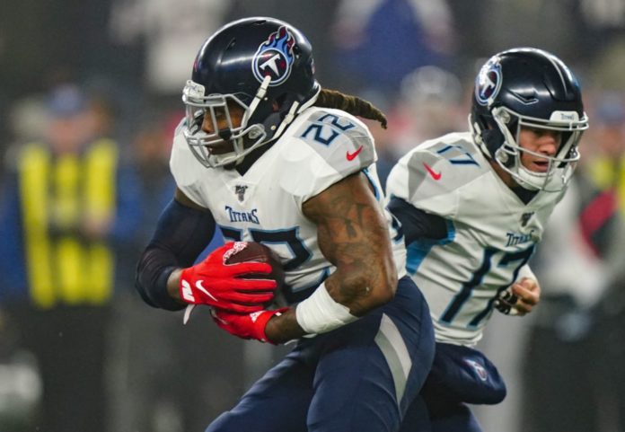 Derrick Henry with Titans