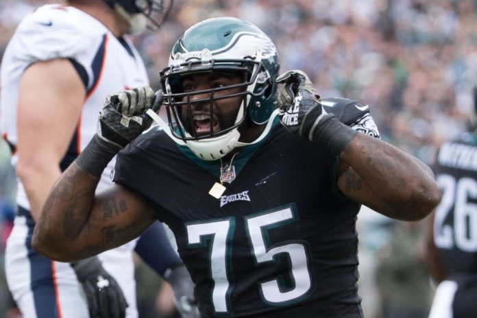 Vinny Curry with the Philadelphia Eagles in 2017.