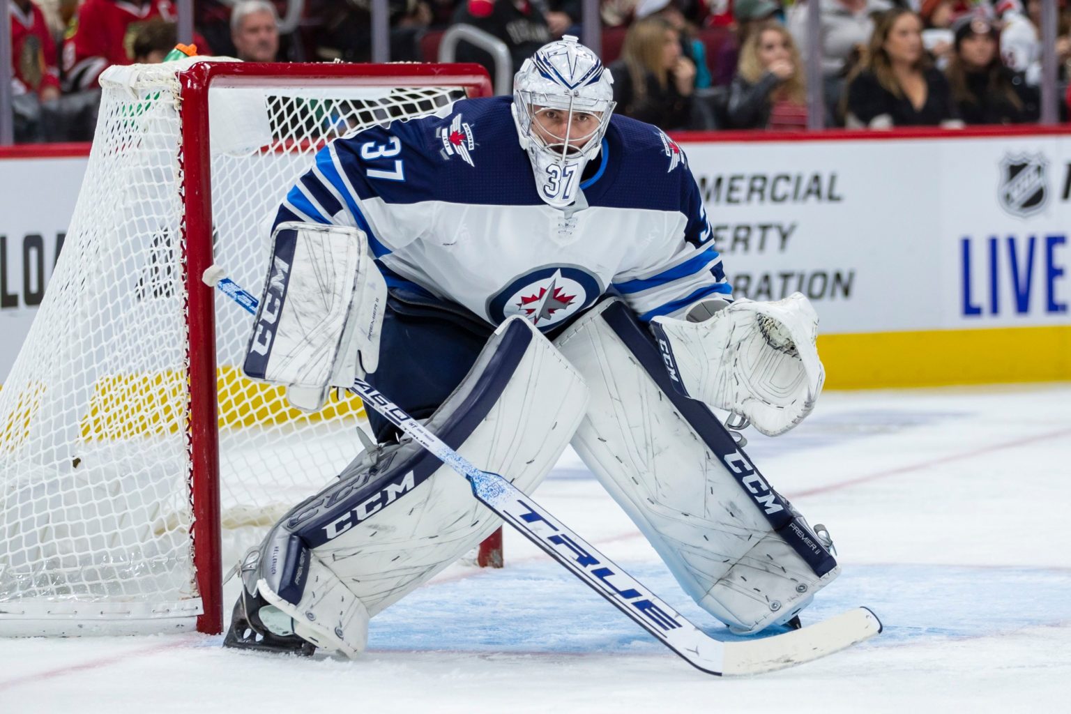 Winnipeg Jets Goaltender Connor Hellebuyck Wins Vezina Trophy ...