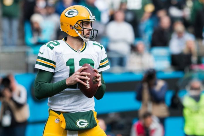 Packers' QB Aaron Rodgers in 2017