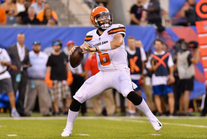 Browns' QB Baker Mayfield in 2018