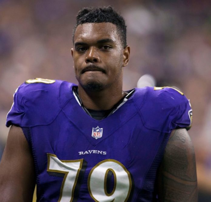 Baltimore Ravens offensive lineman Ronnie Stanley in 2018.