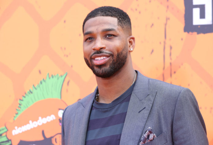 Tristan Thompson at Nickelodeon Kids' Choice Awards in 2016