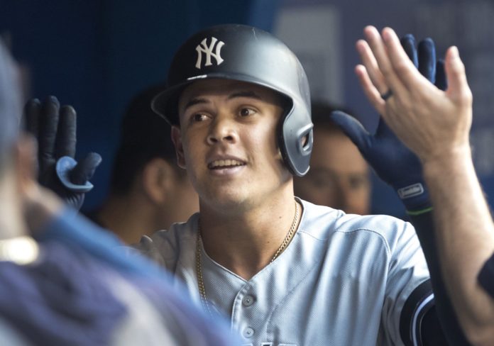 Gio Urshela with the New York Yankees in 2019