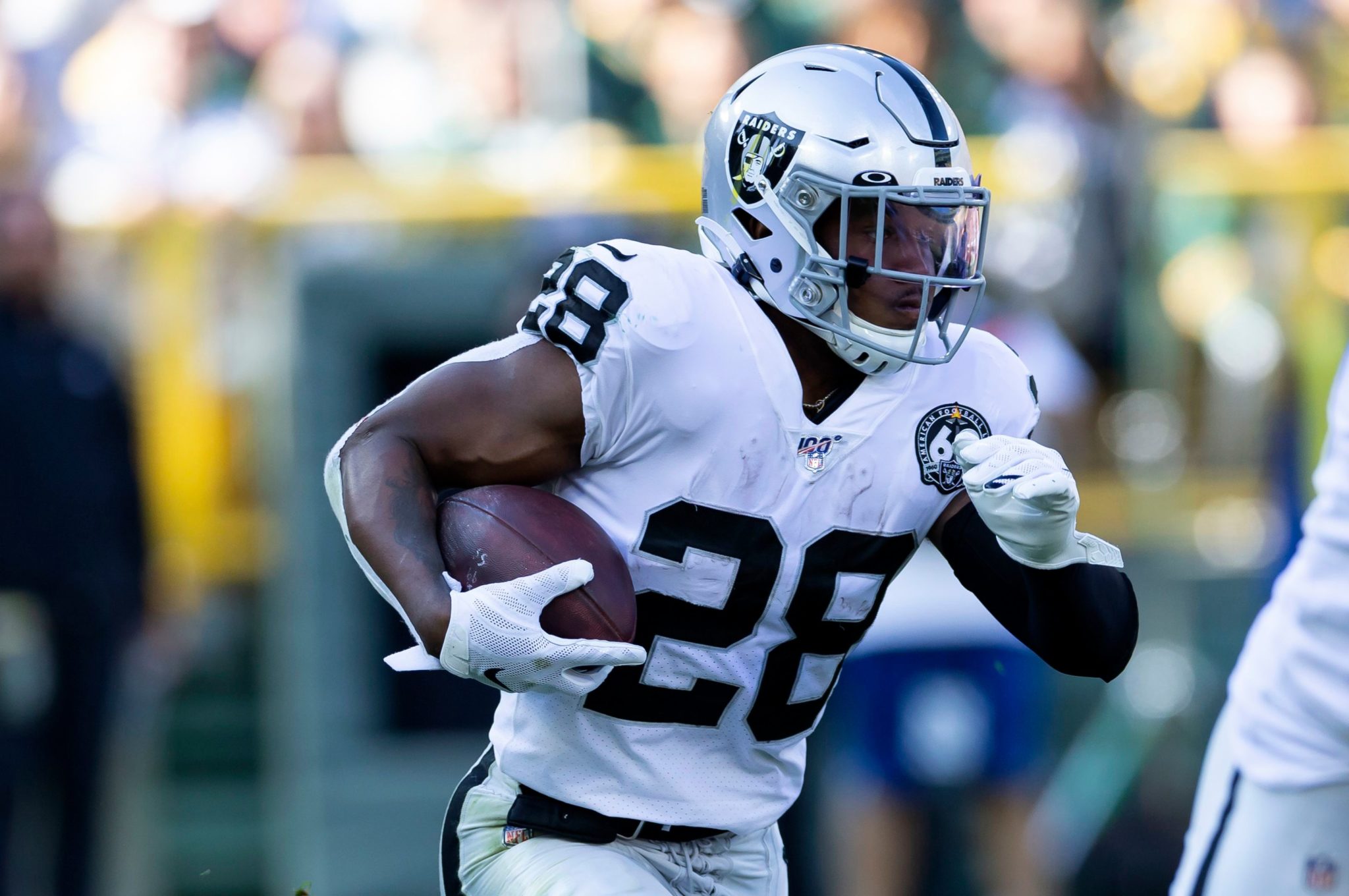 Raiders RB Josh Jacobs Dealing with Ankle Sprain but Might Play Against ...