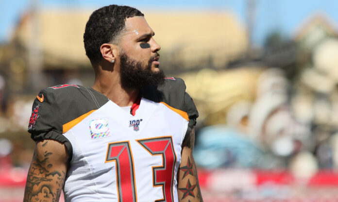 Mike Evans with the Tampa Bay Buccaneers