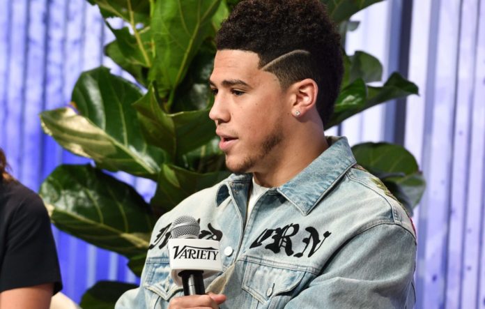 Devin Booker at Variety Sports Entertainment Summit in 2017