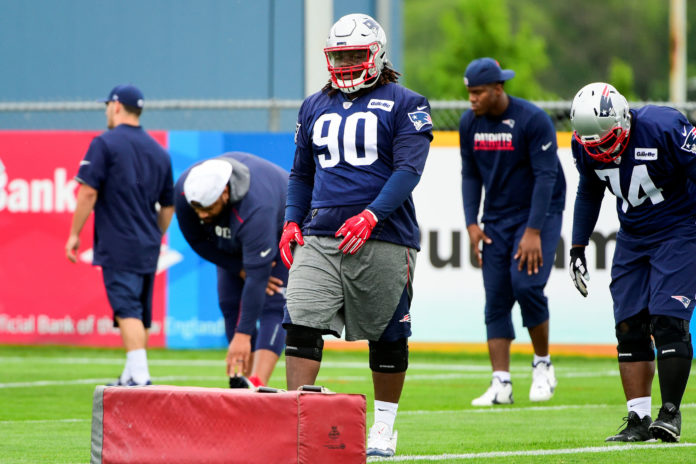 Malcom Brown with the New England Patriots in 2017
