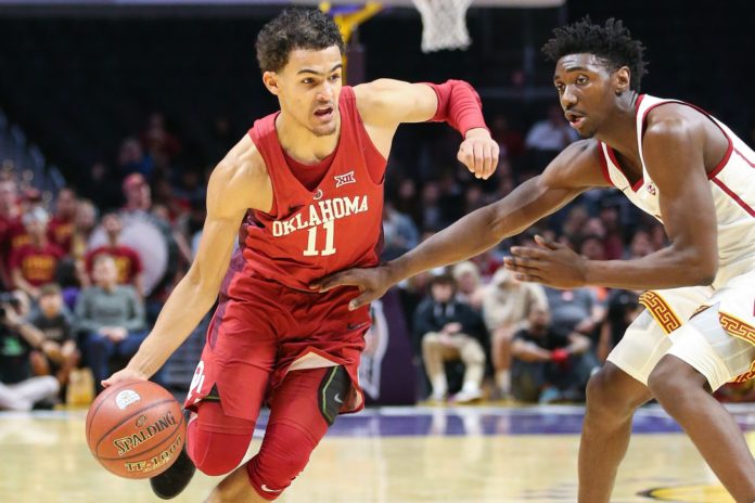 Trae Young in college