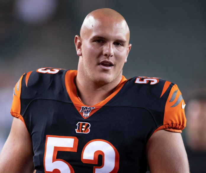 Billy Price with the Bengals in 2019