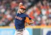 Houston Astros starting pitcher Lance McCullers Jr. in 2018