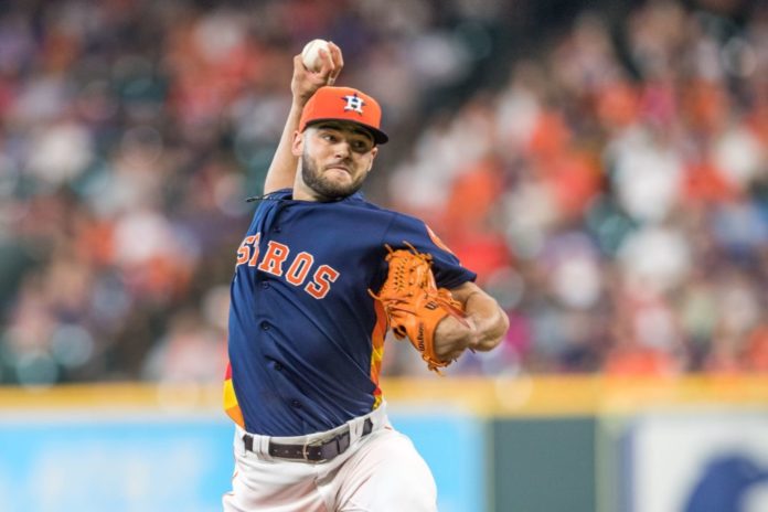 Houston Astros starting pitcher Lance McCullers Jr. in 2018