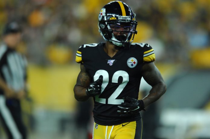 Steven Nelson with the Pittsburgh Steelers in 2019