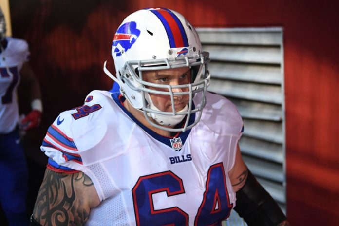 Richie Incognito with the Bills in 2016