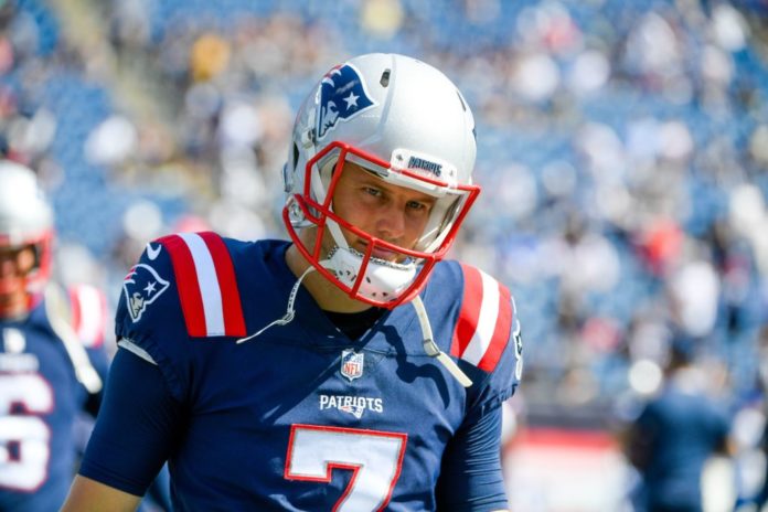 New England Patriots punter Jake Bailey in 2021