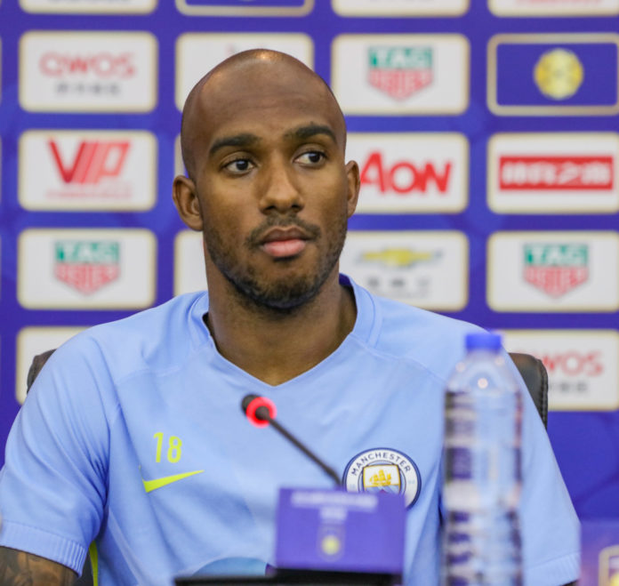 Fabian Delph of Manchester City in 2016
