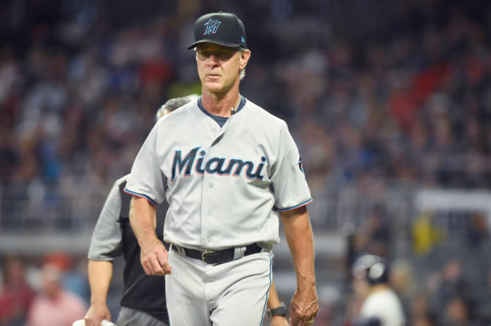 Don Mattingly with the Miami Marlins