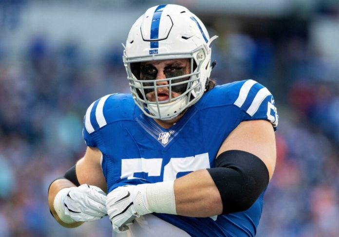 Indianapolis Colts offensive guard Quenton Nelson