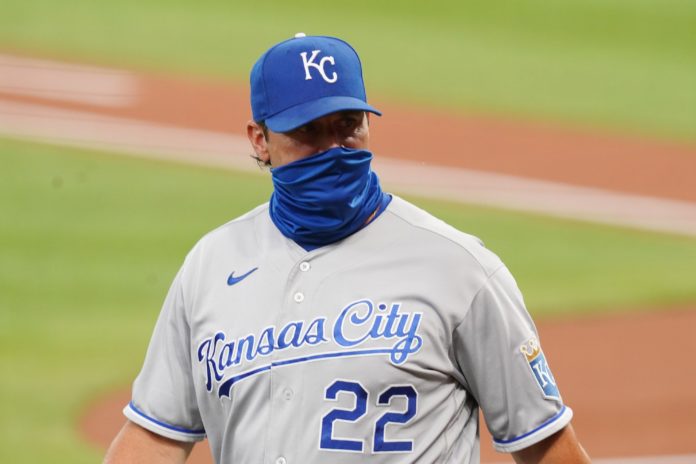 Kansas City Royals manager Mike Matheny in 2020