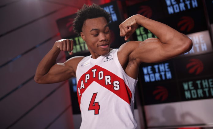 Toronto Raptors' Scottie Barnes in 2021