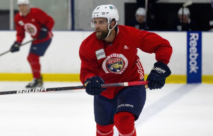 Aaron Ekblad with the Panthers in 2021