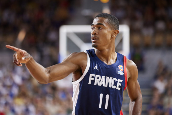Theo MALEDON with France basketball team