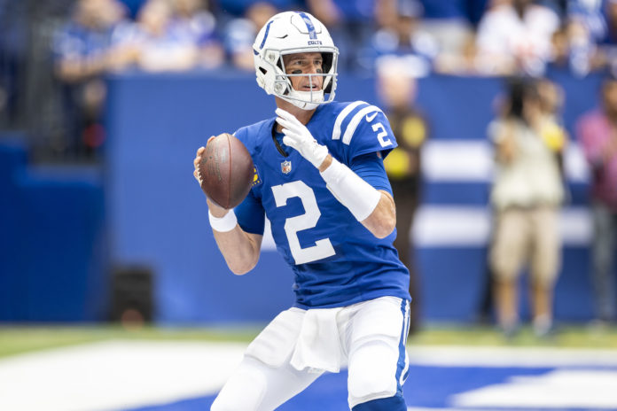 Indianapolis Colts quarterback Matt Ryan in September 2022