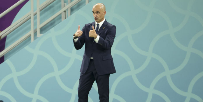 Coach of Belgium Roberto Martinez during the FIFA World Cup 2022