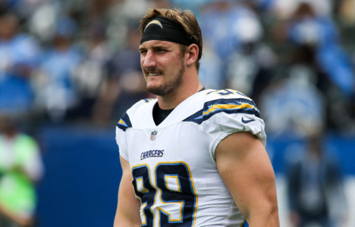 Los Angeles Chargers defensive end Joey Bosa in 2017