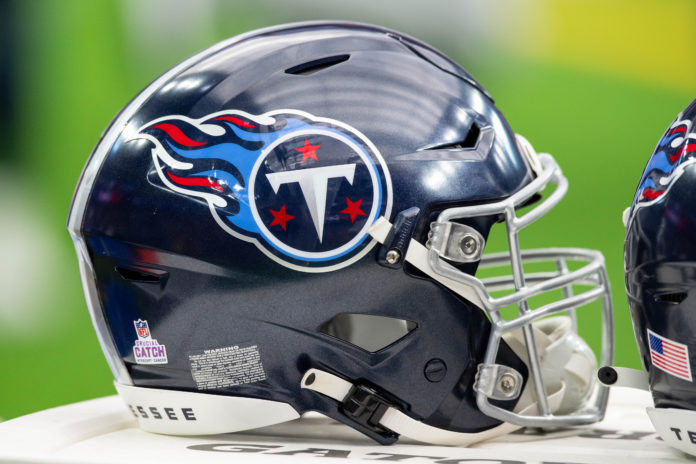 A Tennessee Titans helmet