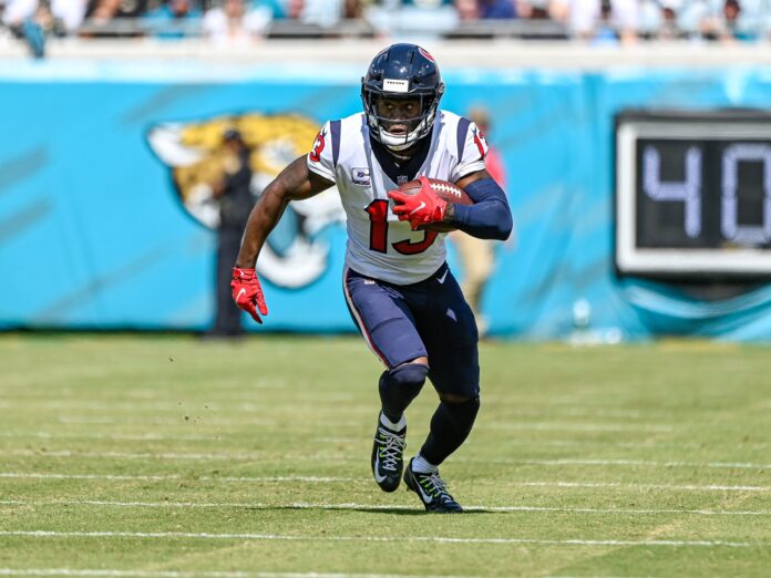 Houston Texans wide receiver Brandin Cooks with the Houston Texans in October 2022.