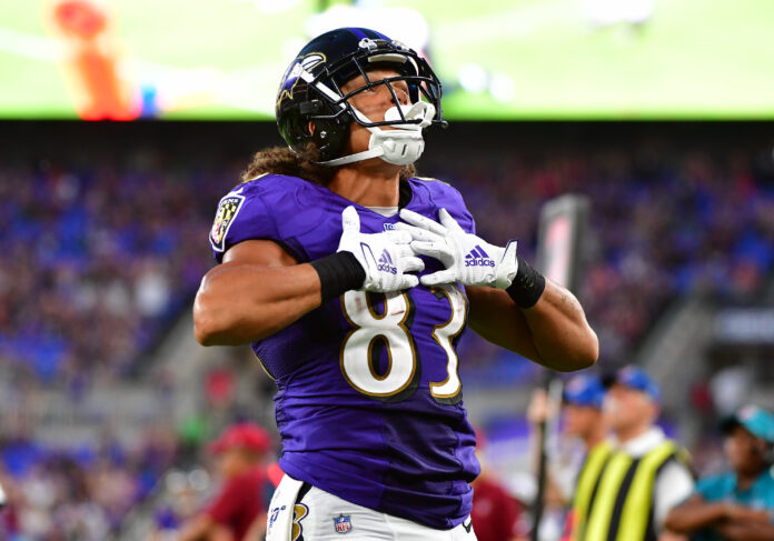 Willie Snead with the Baltimore Ravens in 2019